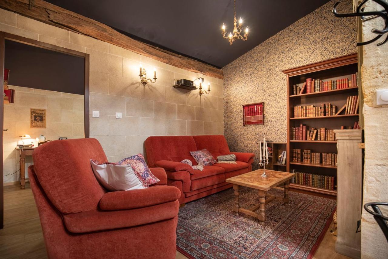 Le Refuge Du Sorcier - Enigme & Magie - Libourne Lägenhet Exteriör bild